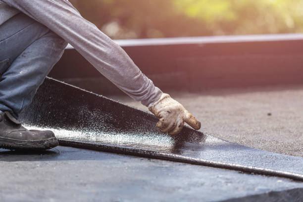 Professional Crawl Space Encapsulation technician working in Hopewell, OH